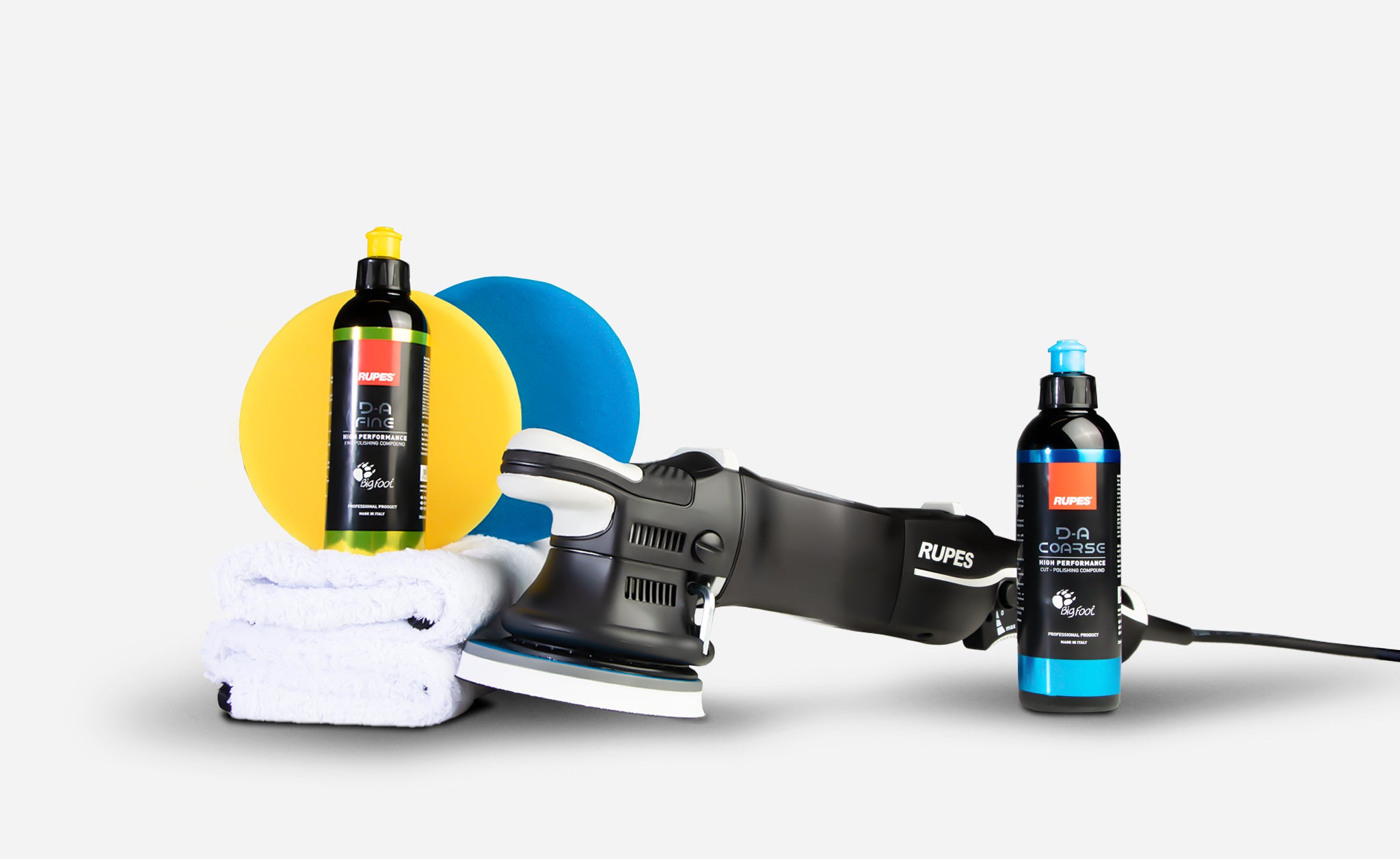 RUPES LHR15 Mark III Random Orbital Polisher Kit