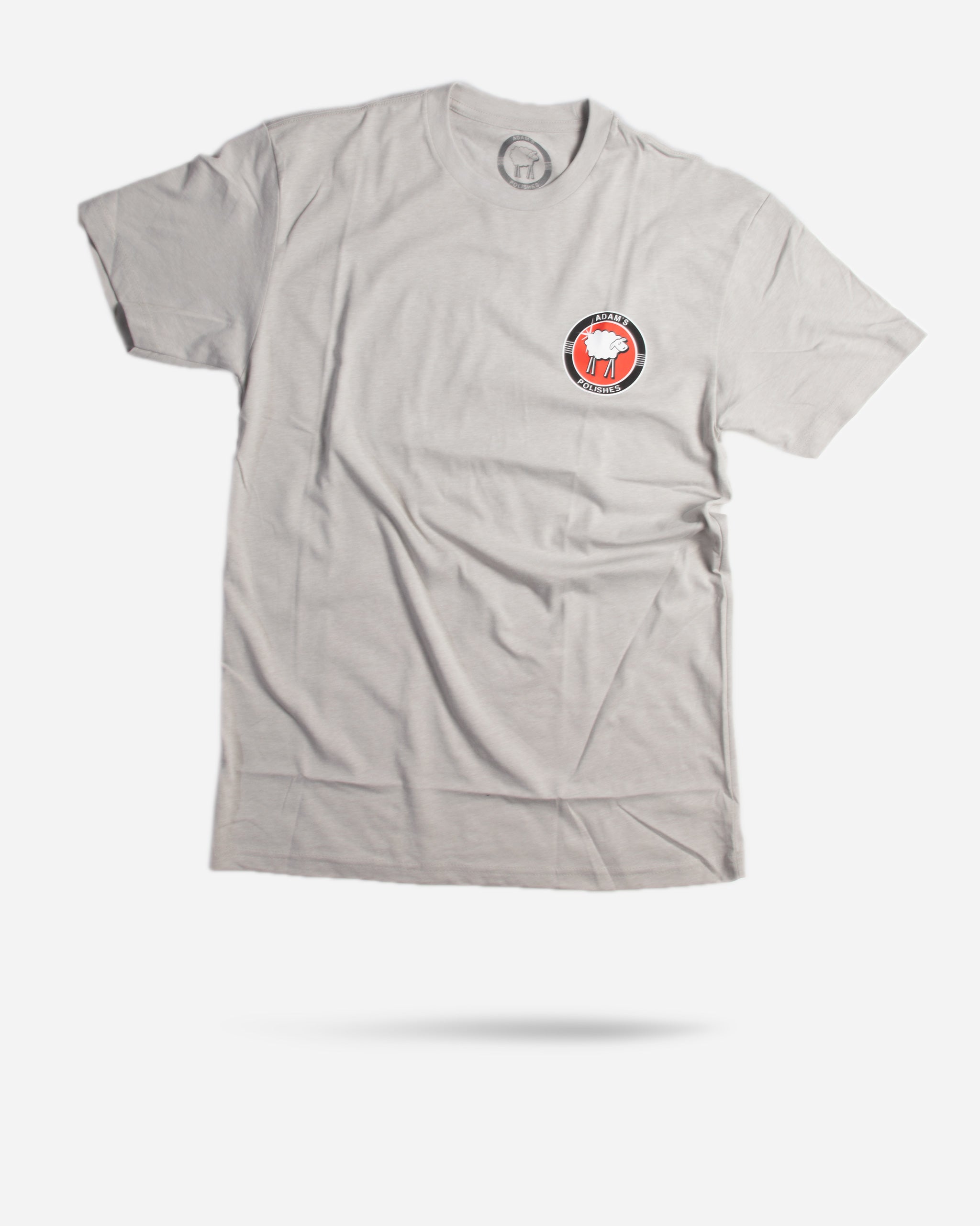 Sheepey Race X Adam's Polishes Ash Grey T-Shirt